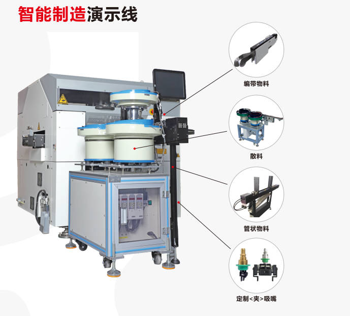智能臥式高速自動(dòng)插件機(jī)電子制造行業(yè)創(chuàng)新設(shè)備